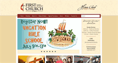 Desktop Screenshot of firstchurchofmesa.com